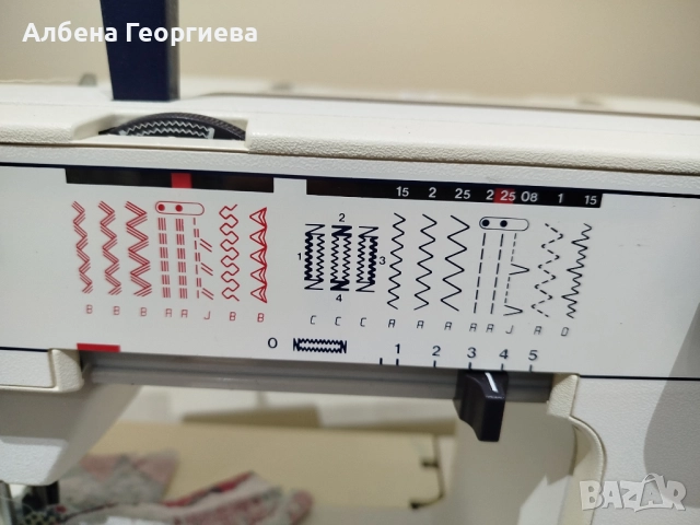 Шевна машина HUSGVARNA OPTIMA 150 - SWEDEN, снимка 3 - Шевни машини - 52582757