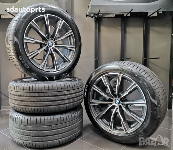 20” Летен К-т BMW Джанти Style 740 M Гуми 2023 Датчици X5 G05 X6 G06, снимка 1 - Гуми и джанти - 46548425