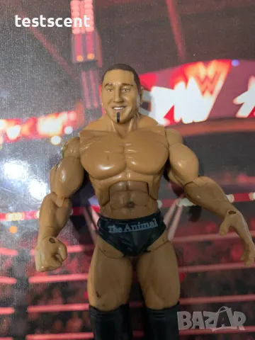 Екшън фигура WWE Батиста Batista Dave Bautista Jakks Deluxe Aggression figure играчка, снимка 11 - Колекции - 48438415