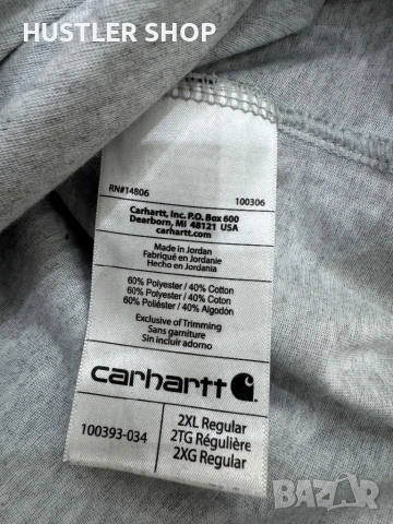 Мъжка блуза CARHARTT. Размер 2XL, снимка 8 - Блузи - 53937987