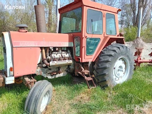 Трактор Massey Ferguson с обръщателен плуг, снимка 2 - Селскостопанска техника - 46264291