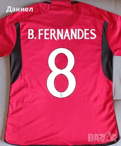 Домакински екип на Манчестър Юнайтед 2023-24, снимка 2 - Футбол - 50996027