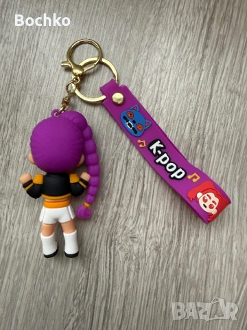 Kpop Demon Hunters ключодържатели 2 части, снимка 3 - Други - 54268267