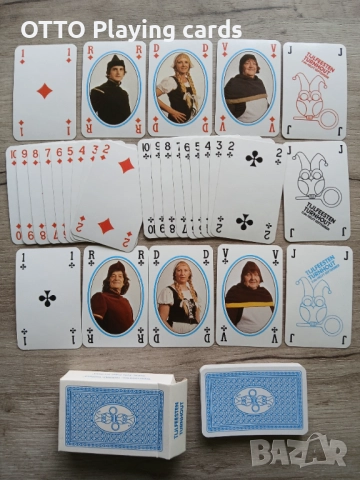 Стари карти за игра, снимка 2 - Карти за игра - 51895294