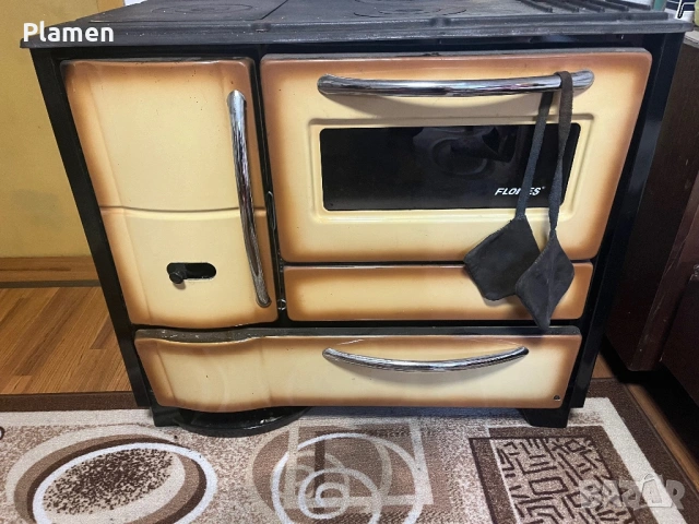 Готварска печка на твърдо гориво, снимка 3 - Печки, фурни - 53192716