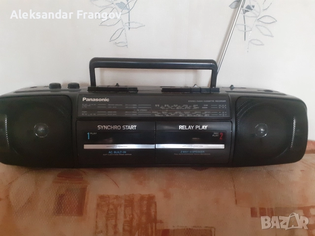 продавам радиокасетафон PANASONIC RX - FT 500