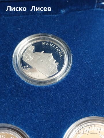 Канада 1992г. 125 години Конфедерация сребро, снимка 16 - Нумизматика и бонистика - 53960236