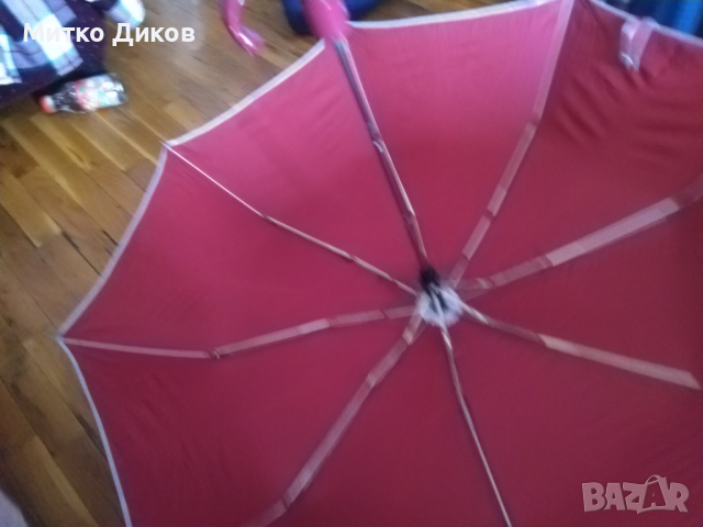 Долче Грималди женски марков чадър сгъваем с калъвче, снимка 8 - Други - 44978205