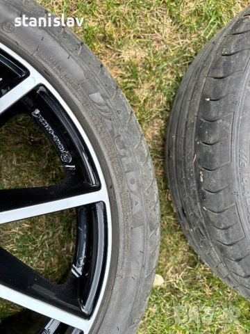 Джанти 18 5х112 с гуми 225/40/18, снимка 12 - Гуми и джанти - 53998973