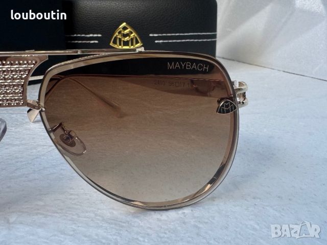 Maybach 2024 мъжки слънчеви очила авиатор 6 цвята, снимка 17 - Слънчеви и диоптрични очила - 45513078