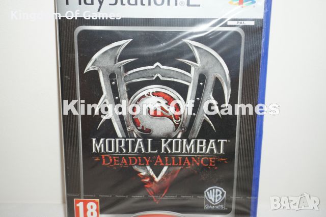 Чисто Нова Оригинална Запечатана Игра За PS2 Mortal Kombat Deadly Alliance, снимка 3 - Игри за PlayStation - 42383093