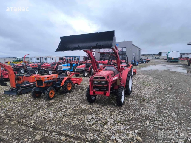 Мицубиши с оригинален челен товарач, снимка 9 - Селскостопанска техника - 53506366