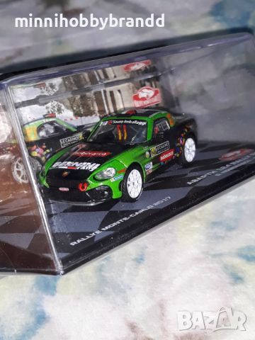 Abarth 124 Rally RGT  Toyota Celica Turbo 4WD  Rally Monte Carlo 1.43 Eaglemoss. Top Models., снимка 11 - Колекции - 46703928