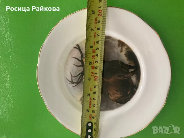 Порцеланова чиния, снимка 4 - Декорация за дома - 50156388