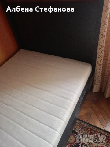 Двуетажно легло Икея.От масив,не от чам., снимка 6 - Бебешки легла и матраци - 53926910
