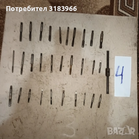 голям лот метчик№ 3 и № 4, снимка 4 - Други инструменти - 53840146