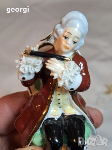порцеланова фигурка Dresden porcelain , снимка 4 - Колекции - 52431485