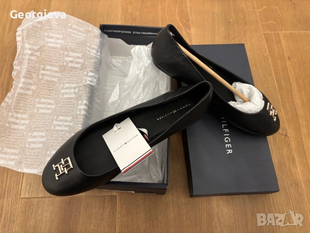 Пантофки Tommy Hilfiger 37 номер, снимка 2 - Пантофи - 54013846