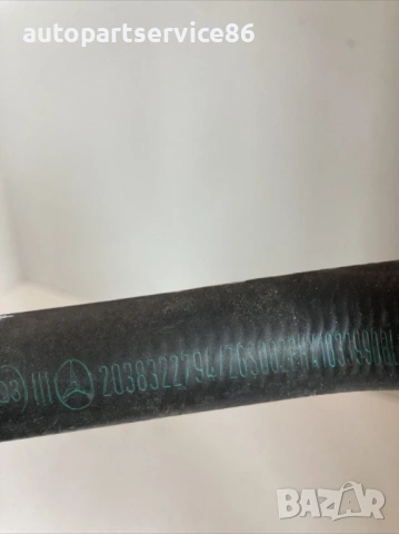 Маркуч за охладителна течност Clk320 за Mercedes Clk, W209 (2005) 2038322794 , снимка 2 - Части - 54055033