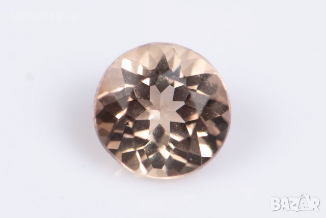 Топаз цвят шампанско 0.30ct 4mm кръгла шлифовка #5, снимка 1 - Други - 46007579