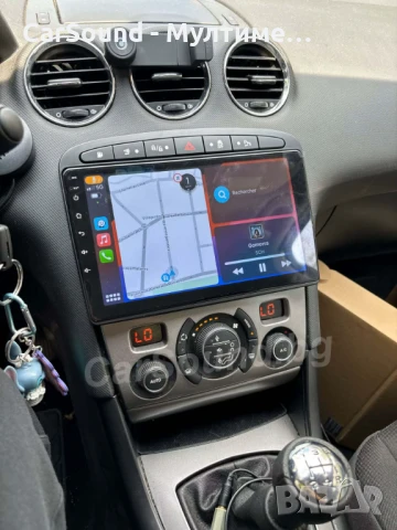 Peugeot 408 - 9" Android 14 Мултимедия Пежо 2012-2020 CarPlay Навигация Андроид, снимка 2 - Аксесоари и консумативи - 51285920