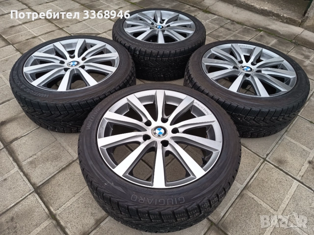 Джанти BMW 17" 5X120 с гуми 225/45/17, снимка 6 - Гуми и джанти - 53934919