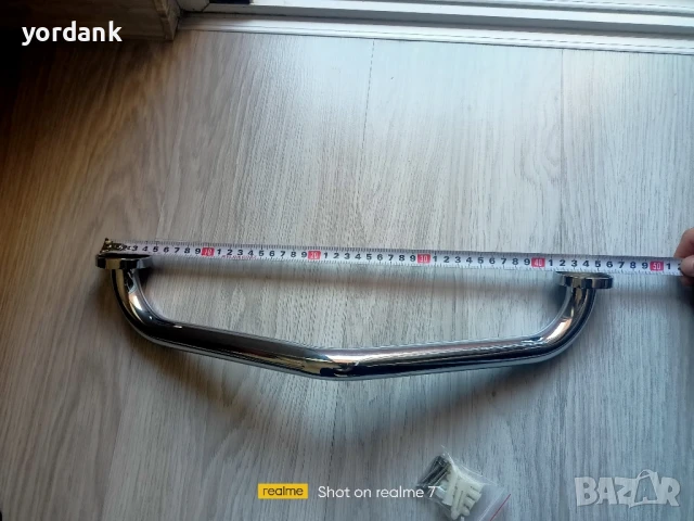 Метална иноксова дръжка за вана, баня и др, снимка 5 - Други стоки за дома - 50546900