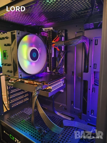 Геймърски i9 9900K, RX 7600 8GB,RAM 16GB DDR4, SSD 512GB NVME, снимка 3 - Геймърски - 53048259