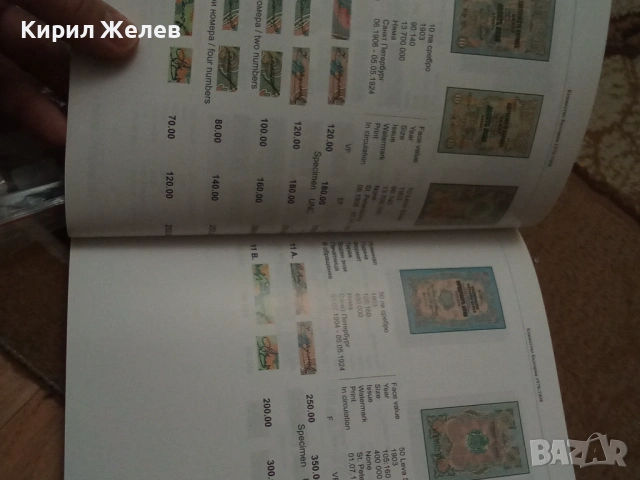 Каталог на българските книжни пари 18609, снимка 5 - Антикварни и старинни предмети - 53750424