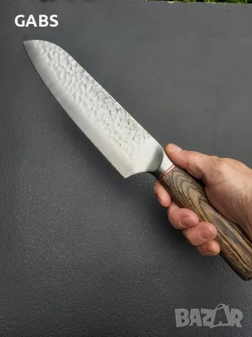 Готварски нож с дървена дръжка 2 модела,S122, снимка 8 - Ножове - 49749427