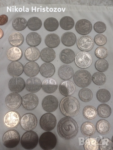 Марки  монети