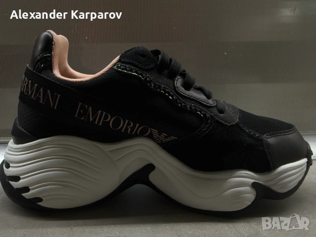 Emporio Armani оригинални маратонки – chunky sneakers, снимка 2 - Маратонки - 53712995