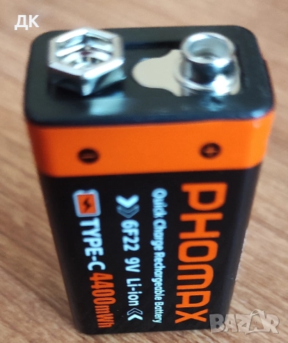 9V волта 6F22 презареждаща батерия 4400 mWh 