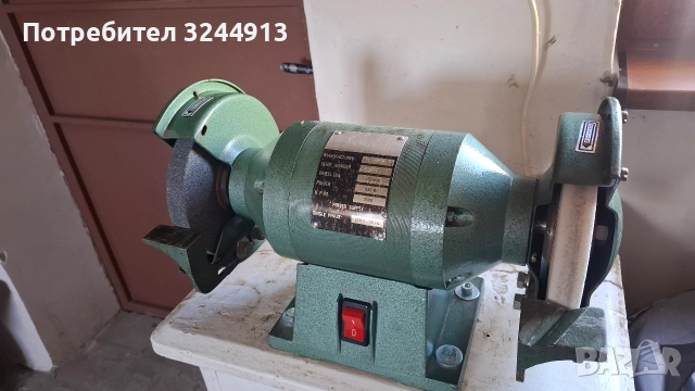 Монофазен немски шмиргел 550 W, снимка 4 - Други инструменти - 52971718