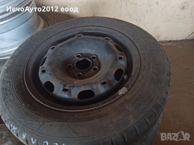 Летни гуми с метални джанти 14 skoda fabia seat ibiza vw polo, снимка 5 - Гуми и джанти - 45413815