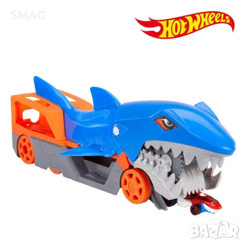 Hot Wheels Shark Truck - Mattel S_1207228, снимка 1 - Коли, камиони, мотори, писти - 47978911