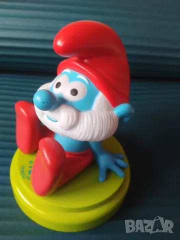 Смърф оригинална нощна сензорна лампа Peyo - Smurf, снимка 5 - Образователни игри - 49852361