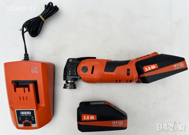 FEiN AMM700MAXX - Безчетков многофункционален инструмент 2x18V 3.0Ah, снимка 3 - Други инструменти - 52861525