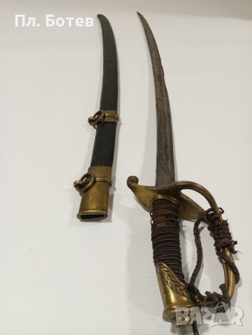 Стара бойна сабя , снимка 2 - Антикварни и старинни предмети - 45374782