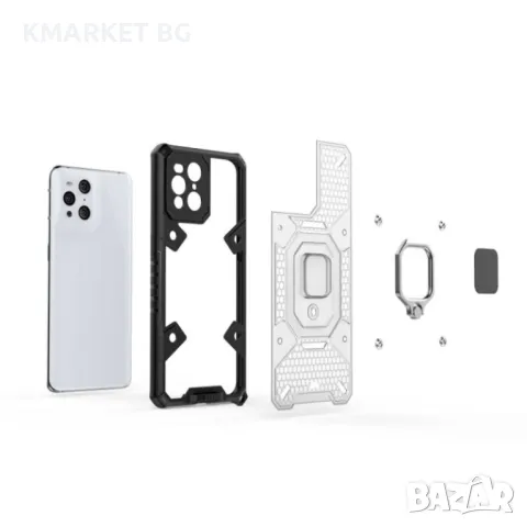 OPPO Find X3 Удароустойчив Ring Holder Калъф и Протектор, снимка 8 - Калъфи, кейсове - 49259353