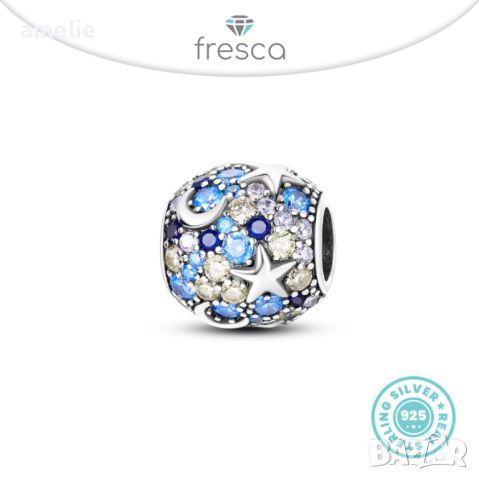 Талисман Fresca по модел Пандора 925 Pandora Beautiful Night Sky Charm. Колекция Amélie, снимка 1