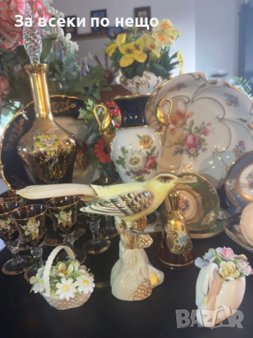 Royal Dux Czechoslovakia Circa 1955 - прекрасна птица Код P2053, снимка 7 - Колекции - 53955646