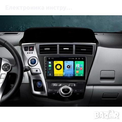 TOYOTA Prius 2012-2020 - 9 МУЛТИМЕДИЯ  Навигация Android 13 carplay, снимка 3 - Аксесоари и консумативи - 45388307