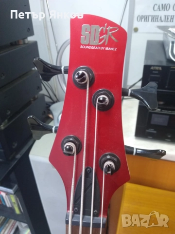 Бас китара Ibanez SR300EB-CA Candy Apple, снимка 3 - Китари - 52838528