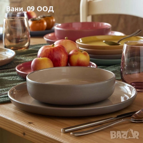 Пъстър сервиз за хранене, снимка 4 - Сервизи - 51664176