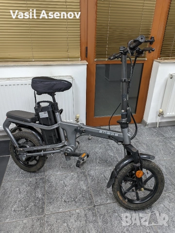 Немски електрически велосипед ENGWE Немски – 250W мотор, сгъваем дизайн, снимка 2 - Велосипеди - 53120518