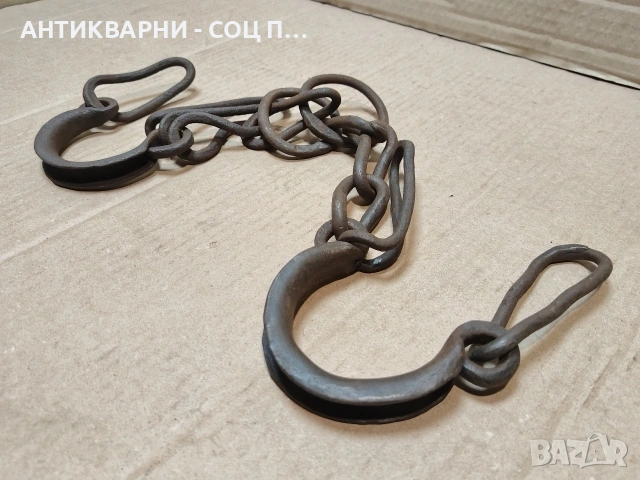 Комплект Стари Ковани Букай, Пранги. / НОМЕР 1576., снимка 2 - Антикварни и старинни предмети - 53669045