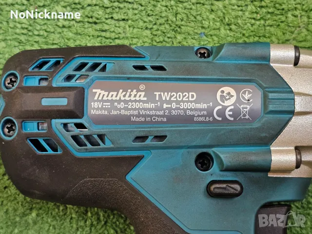 Original Акумулаторен Гайковерт Makita TW202DZ 200Nm Макита, снимка 4 - Други инструменти - 48695356