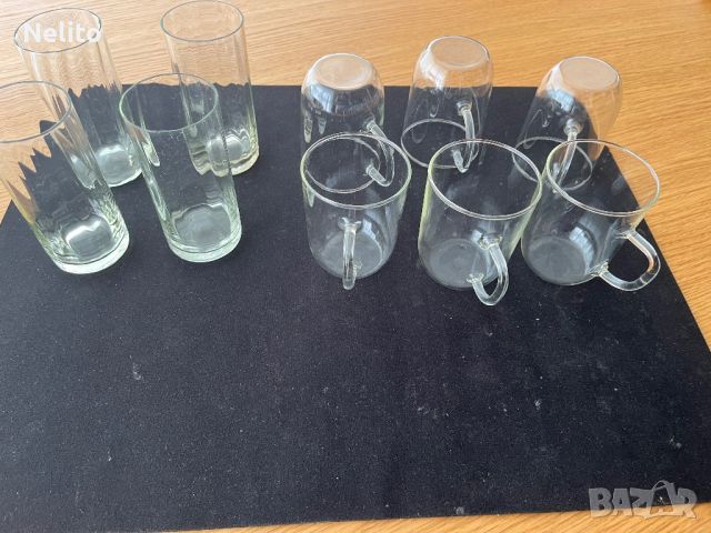 Стъклени чаши, снимка 1 - Чаши - 46441147