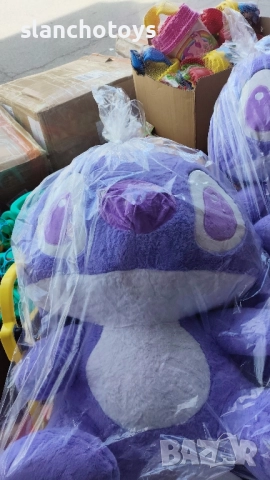 Голям Лилав Стич,60, 80см и 100см и 140см, снимка 5 - Плюшени играчки - 47623975